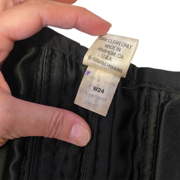 Vintage 90’s Corset Miss Antoinette Brocade Silk - Picture 5 of 11